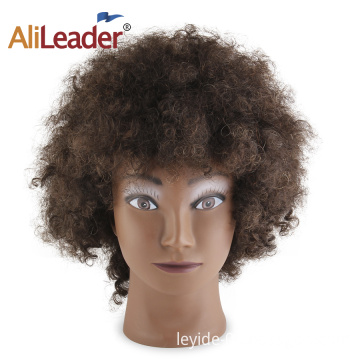 Alileader New Arrival Teaching Head Human Hair Practice Head For Black Women